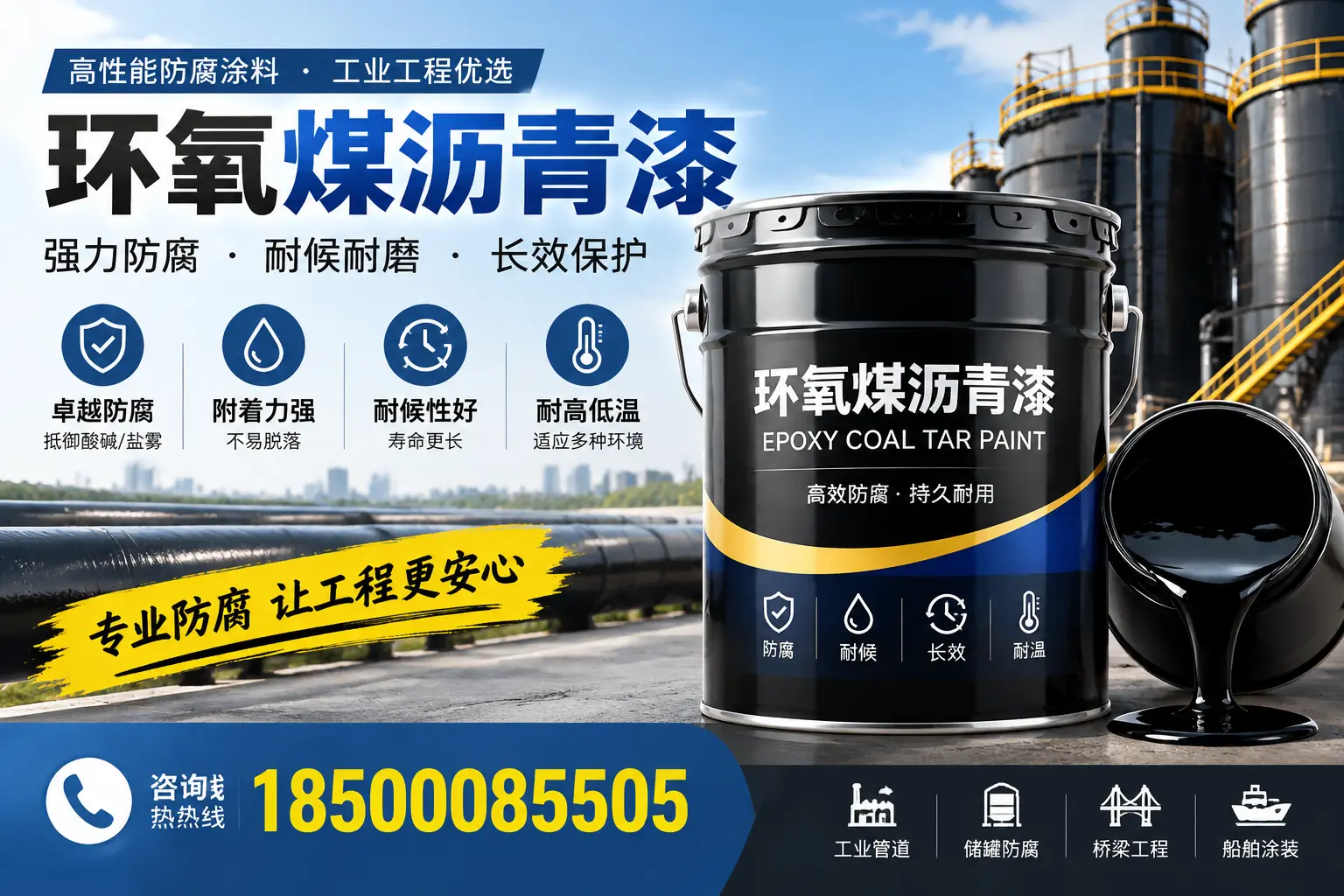 环氧煤沥青漆的施工方法与注意事项，确保在日喀则顺利完成